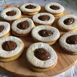 Двойно шоколадови меки бисквити