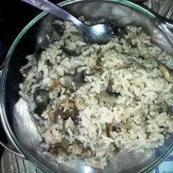 Гъбена запеканка с ориз