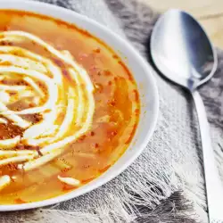 Картофена супа с домати и фиде