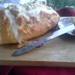 Рошав хляб с кашкавалена коричка