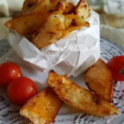 Хрупкави картофи на фурна с подправки