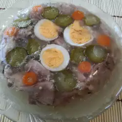 Зимна супа със свински джолан