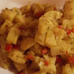 Картофена салата с чушки