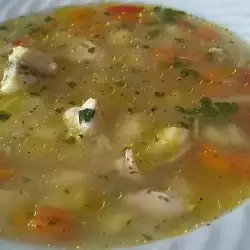 Картофена супа без застройка
