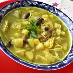 Картофена Супа с Фиде