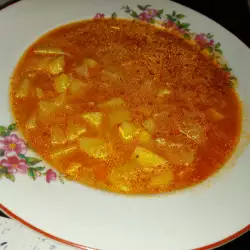 Постна картофена супа в мултикукър