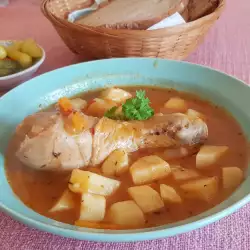 Ястия с пиле и картофи