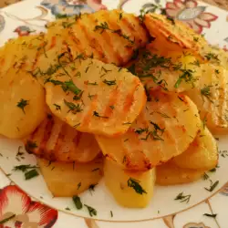 Картофи на фурна със зехтин