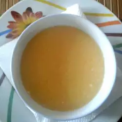 Картофена крем супа с праз