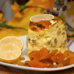 Лимонов кекс със стафиди