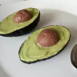 Кето десерт с авокадо