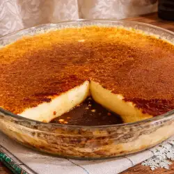 Най-лесният крем карамел в тава