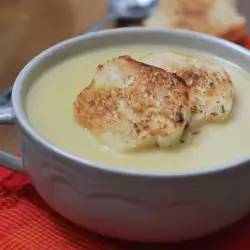 Картофена крем супа с къри