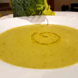Крем супа от броколи с картофи