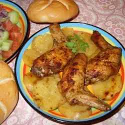 Ястия с картофи и пилешко