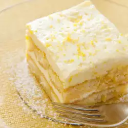 Бишкотена торта Лимонка