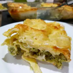 Лазаня с 4 сирена и броколи