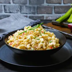 Американска макаронена салата с майонеза