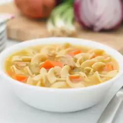 Свинска супа с моркови