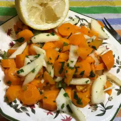 Mорковена салата с дресинг