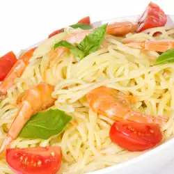 Спагети с масло без месо