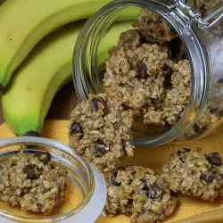 Здравословни бананови бисквити