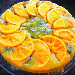 Обърнат кейк с цитрусови плодове