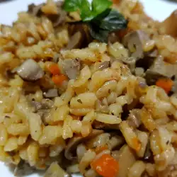 Печено агнешко с ориз в микровълнова