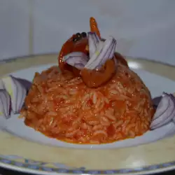 Ориз Басмати с доматен сок