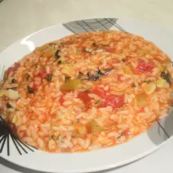 Ориз с домати и чушки