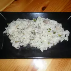 Ориз с гъби и пармезан