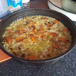 Ориз със Зеленчуков Бульон