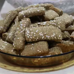Овесени бисквити с пълнозърнесто брашно