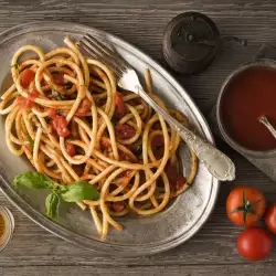 Пържени спагети