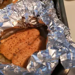 Риба на фурна с горчица