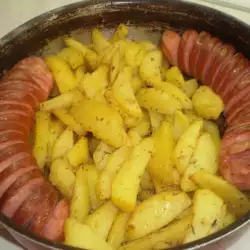Картофи на фурна със соев сос