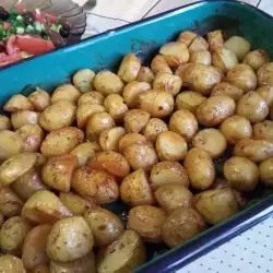 Печени картофи с чесън