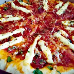 Пица по италиански със сирене