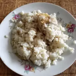Пилешко на фурна с ориз
