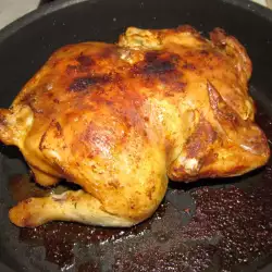 Печено пиле на фурна