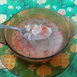 Пилешка супа с билки