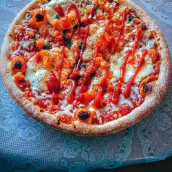 Класическа пица с моцарела