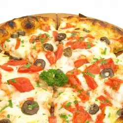 Пица по италиански със сирене