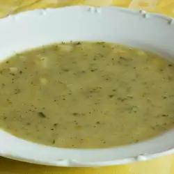 Картофена супа с пилешки бульон