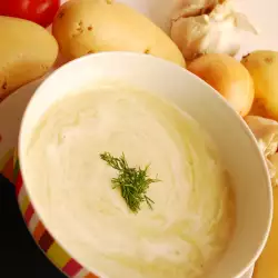 Картофена крем супа с целина