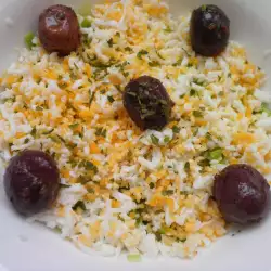 Яйчена салата с маслини