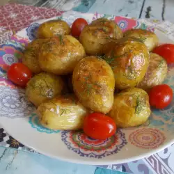 Пресни бейби картофи на фурна