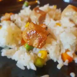 Свинско с ориз и масло