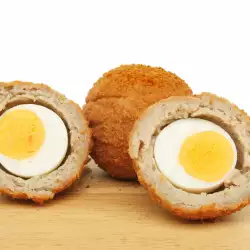 Кюфтета с яйца без лук
