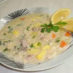 Ретро рибена супа